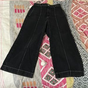 BDG Black High Rise Wide-Leg Jean